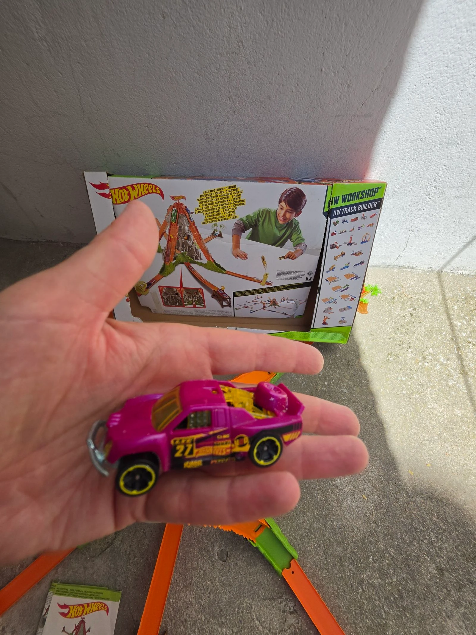Pista Hot Wheels Volcano Blast  (Supervolcán – photo 14